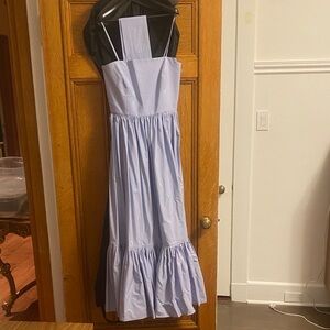 Salvatore Ferragamo Light Blue long dress